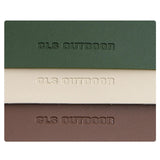 Maxbell PU Leather Table Mat Flooring Meal Mat Table Pad for Picnic Camping Barbecue Beige 27.5cmx19cm