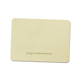 Maxbell PU Leather Table Mat Flooring Meal Mat Table Pad for Picnic Camping Barbecue Beige 27.5cmx19cm