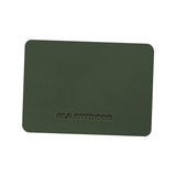 Maxbell PU Leather Table Mat Flooring Meal Mat Table Pad for Picnic Camping Barbecue Green 27.5cmx19cm