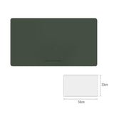 Maxbell PU Leather Table Mat Flooring Meal Mat Table Pad for Picnic Camping Barbecue Green 56cmx33cm