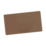 Maxbell PU Leather Table Mat Flooring Meal Mat Table Pad for Picnic Camping Barbecue Brown 56cmx33cm