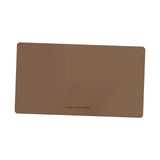 Maxbell PU Leather Table Mat Flooring Meal Mat Table Pad for Picnic Camping Barbecue Brown 56cmx33cm