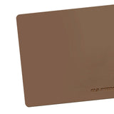 Maxbell PU Leather Table Mat Flooring Meal Mat Table Pad for Picnic Camping Barbecue Brown 56cmx33cm