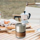 Maxbell Stainless Steel Cup Outdoor Milk Coffee Mug for Camping Campsite Backpacking