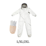 Maxbell Beekeeper Suit Mesh Hood Farm Keeping Smock Suit Comfortable Beekeeping Suit L