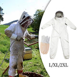 Maxbell Beekeeper Suit Mesh Hood Farm Keeping Smock Suit Comfortable Beekeeping Suit L