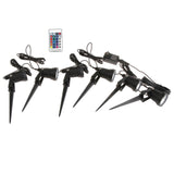 Maxbell Outdoor Spotlamp Garden Flood Light with Ground Stake for Holiday Yard Lawn