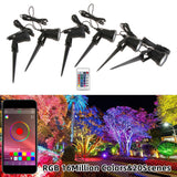 Maxbell Garden Lights Ground Stake Lamps Pathway Lights for Driveway Walkway Outdoor