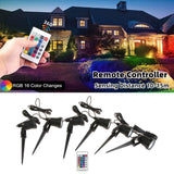 Maxbell Garden Lights Ground Stake Lamps Pathway Lights for Driveway Walkway Outdoor