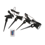 Maxbell Outdoor Spotlamp RGB Color Changing LED Spot Lamp for Halloween Balcony Home