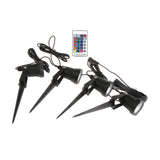 Maxbell Outdoor Spotlamp RGB Color Changing LED Spot Lamp for Halloween Balcony Home