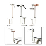 Maxbell Fly Tying Vise Professional Fishing Hook Tying Vise Practical Fly Tying Tool 26x6cm Non Rotatable