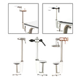 Maxbell Fly Tying Vise Professional Fishing Hook Tying Vise Practical Fly Tying Tool 26x6cm Non Rotatable