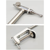 Maxbell Fly Tying Vise Professional Fishing Hook Tying Vise Practical Fly Tying Tool 26x6cm Non Rotatable