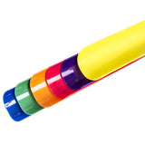 Maxbell Pipeline Challenge Ice Breaker Group Games Pipeline Kit for Gym Teens Adults 6 Half Pipes