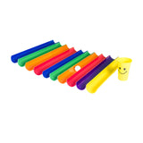 Maxbell Pipeline Challenge Ice Breaker Group Games Pipeline Kit for Gym Teens Adults 10 Half Pipes