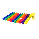 Maxbell Pipeline Challenge Ice Breaker Group Games Pipeline Kit for Gym Teens Adults 10 Half Pipes