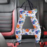 Maxbell Car Travel Pillow Easy Installation Adjustable Cartoon Travel Pillow Cushion