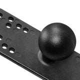 Maxbell Marine Electronic Plate with 38.1mm/1.50inch Ball Portable Fish Finder Mount