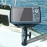 Maxbell Marine Electronic Plate with 38.1mm/1.50inch Ball Portable Fish Finder Mount