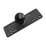 Maxbell Marine Electronic Plate with 38.1mm/1.50inch Ball Portable Fish Finder Mount