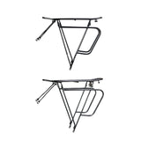 Maxbell Rear Bike Rack Shelf Riding Durable Portable Bicycle Rear Luggage Cargo Rack Unilateral