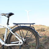 Maxbell Rear Bike Rack Shelf Riding Durable Portable Bicycle Rear Luggage Cargo Rack Unilateral