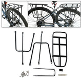 Maxbell Bicycle Rear Cargo Rack 75kg Load Bearing Shelf Outdoor Bicycle Carrier Rack