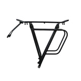 Maxbell Bicycle Rear Cargo Rack Biking 75kg Heavy Duty Aluminum Alloy Rear Bike Rack Black
