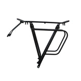Maxbell Bicycle Rear Cargo Rack Biking 75kg Heavy Duty Aluminum Alloy Rear Bike Rack Black