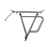 Maxbell Bicycle Rear Cargo Rack Biking 75kg Heavy Duty Aluminum Alloy Rear Bike Rack Gray