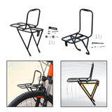 Maxbell Bike Front Carrier Rack Cargo Pannier for Bicycle Cycling Mountain Road Bike Disc Brake