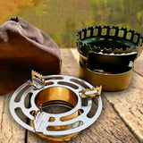 Maxbell Camping Pot Stand Durable Metal Burner Stove Pot Rack for BBQ Hiking