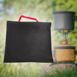 Maxbell Canopy Pole Storage Bag Outdoor Camping Storage Bag for Fishing Bbq Backyard 45cmx45cm