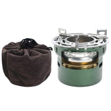 Maxbell Alcohol Stove Sturdy Ultralight Alcohol Furnace with Pot Holder, Storage Bag