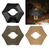 Maxbell Camping Lampshade Compatible Outdoor Lamp Cover for Kitchen Farmhouse Office Black