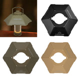 Maxbell Camping Lampshade Compatible Outdoor Lamp Cover for Kitchen Farmhouse Office Black