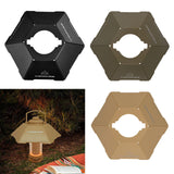 Maxbell Camping Lampshade Compatible Outdoor Lamp Cover for Kitchen Farmhouse Office Black
