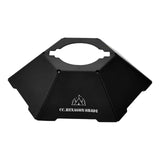 Maxbell Camping Lampshade Compatible Outdoor Lamp Cover for Kitchen Farmhouse Office Black