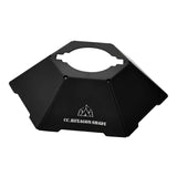 Maxbell Camping Lampshade Compatible Outdoor Lamp Cover for Kitchen Farmhouse Office Black