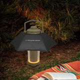 Maxbell Camping Lampshade Compatible Outdoor Lamp Cover for Kitchen Farmhouse Office Black