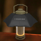 Maxbell Camping Lampshade Compatible Outdoor Lamp Cover for Kitchen Farmhouse Office Black