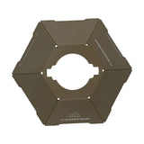 Maxbell Camping Lampshade Compatible Outdoor Lamp Cover for Kitchen Farmhouse Office Green