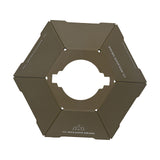 Maxbell Camping Lampshade Compatible Outdoor Lamp Cover for Kitchen Farmhouse Office Green