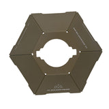 Maxbell Camping Lampshade Compatible Outdoor Lamp Cover for Kitchen Farmhouse Office Green