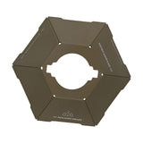 Maxbell Camping Lampshade Compatible Outdoor Lamp Cover for Kitchen Farmhouse Office Green