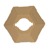 Maxbell Camping Lampshade Compatible Outdoor Lamp Cover for Kitchen Farmhouse Office Khaki