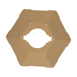 Maxbell Camping Lampshade Compatible Outdoor Lamp Cover for Kitchen Farmhouse Office Khaki