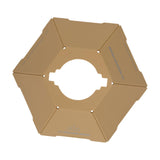 Maxbell Camping Lampshade Compatible Outdoor Lamp Cover for Kitchen Farmhouse Office Khaki