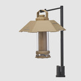 Maxbell Camping Lampshade Compatible Outdoor Lamp Cover for Kitchen Farmhouse Office Khaki